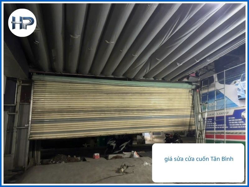 giá sửa cửa cuốn quận Tân Bình mới nhất 2026