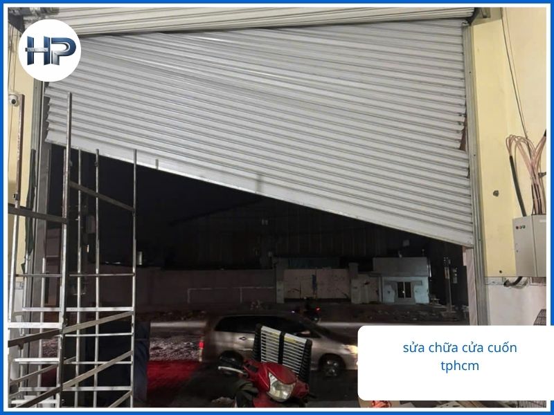 Các hạng mục sửa chữa cửa cuốn tại quận Tân Bình chúng tôi cung cấp