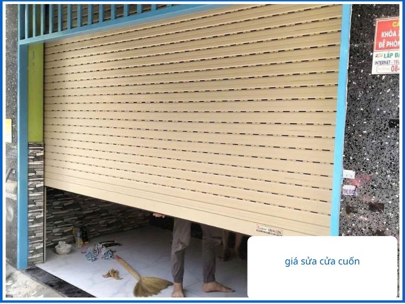 Giá Dịch Vụ Sửa Cửa Cuốn Tphcm 24h Niêm Yết Mới Nhất