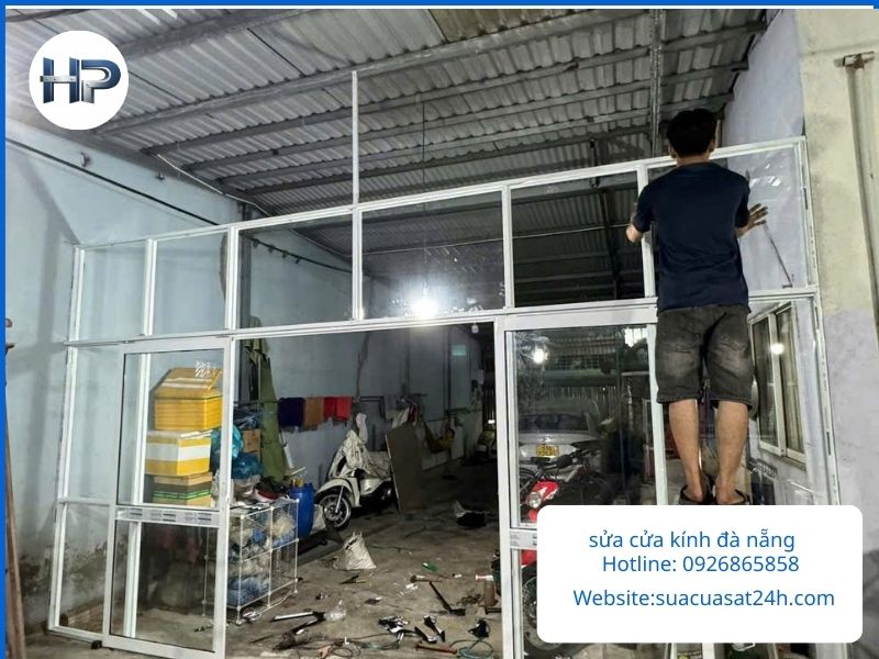 Dịch vụ sửa cửa kính theo từng khu vực tại Đà Nẵng
