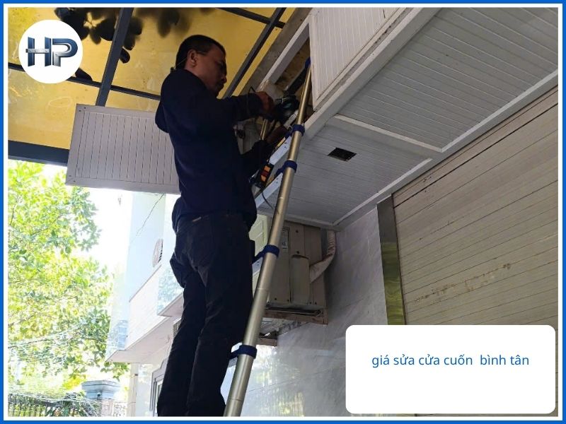 giá sửa cửa cuốn  Bình Tân minh bạch mới nhất 2026