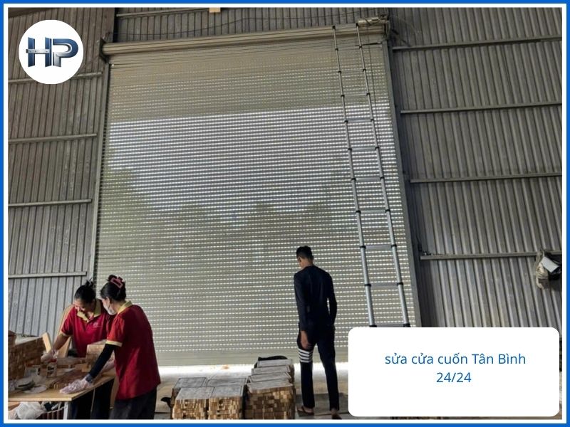 Dịch vụ sửa cửa cuốn Bình Tân 24/24 – Gọi là có mặt