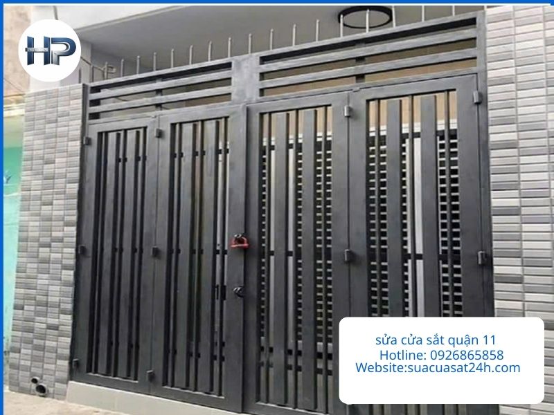 Sửa Cửa Sắt Quận 11 Giá Rẻ – Thợ Hàn Tại Nhà Đến Sau 30P