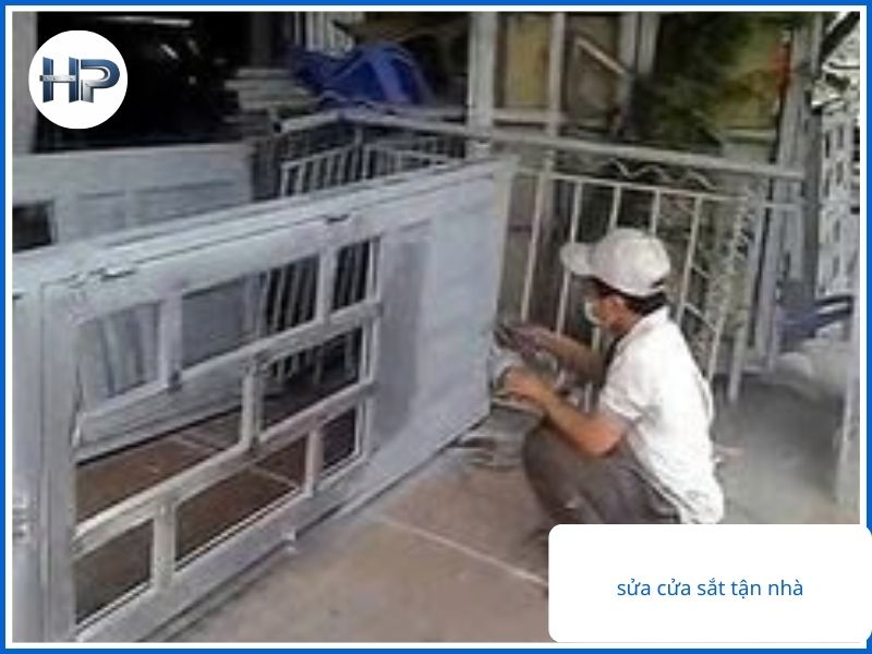 Dịch vụ sửa cửa sắt tại nhà Bình Thạnh chuyên nghiệp