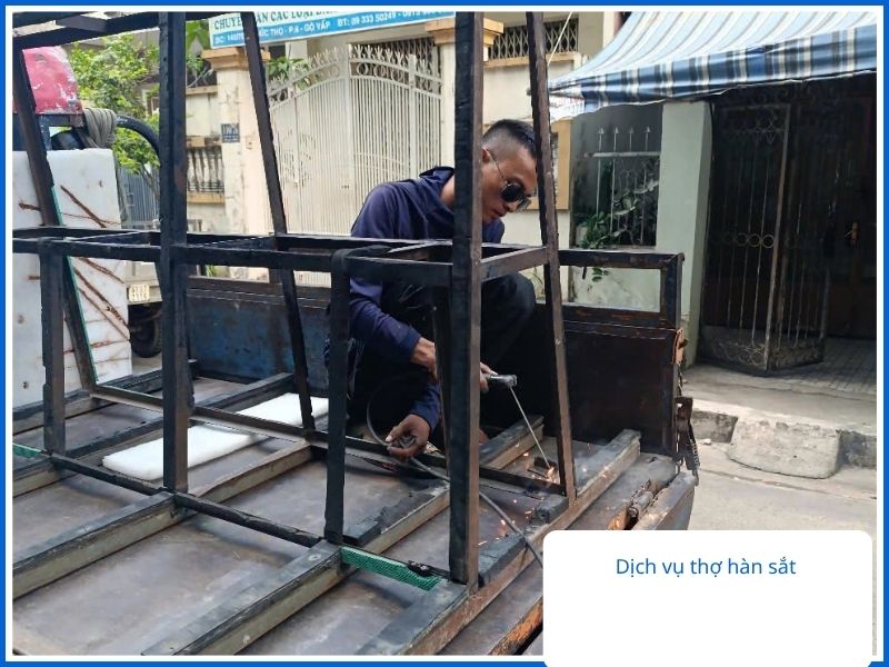 Thợ Hàn Sắt Tân Phú Có Mặt Ngay – Sửa Chữa Lưu Động 24/7 Mọi Tuyến Đường