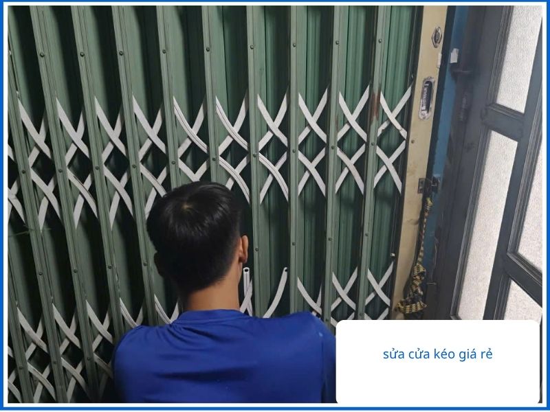 Giá Sửa Cửa Kéo Bình Chánh 2026: Minh Bạch – Trọn Gói – Không Chi Phí Ẩn