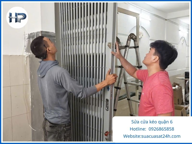 Sửa Cửa Kéo Quận 6 Tận Nơi – Đến Ngay Sau 15 Phút, Giá Rẻ Nhất