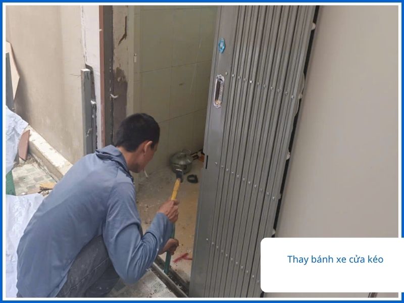 Dịch Vụ Sửa Cửa Kéo Bình Chánh Hòa Phát Bao Gồm Những Gì? Hạng Mục Chi Tiết