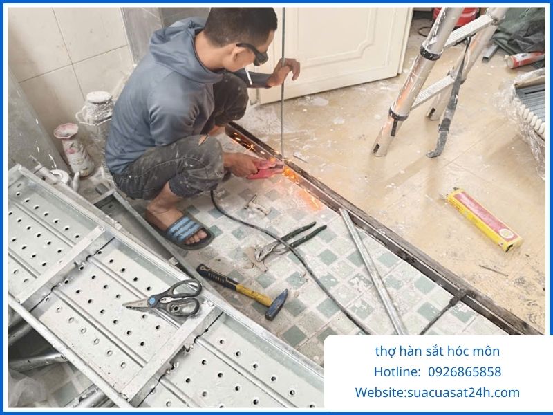 Thợ Hàn Sắt Hóc Môn Uy Tín – Đến Nhanh 15 Phút, Phục Vụ 24/7