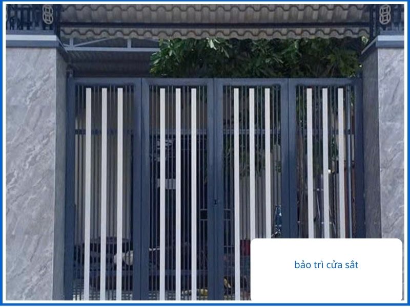 Tại sao nên bảo trì cửa sắt tại Cơ  Hòa Phát