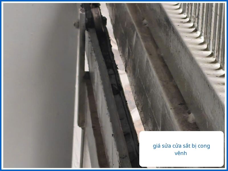 Bảng báo giá sửa cửa sắt bị cong vênh công khai minh bạch của Sửa Cửa Sắt Hòa Phát.