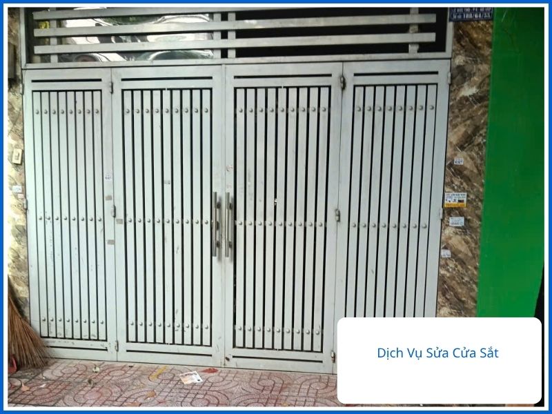 Dịch vụ sửa cửa sắt tận nhà uy tín.