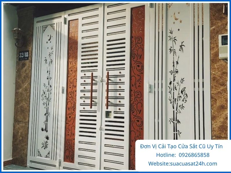 Đơn vị chuyên cải tạo cửa sắt cũ uy tín tại TPHCM, chuyên xử lý rỉ sét chuyên nghiệp