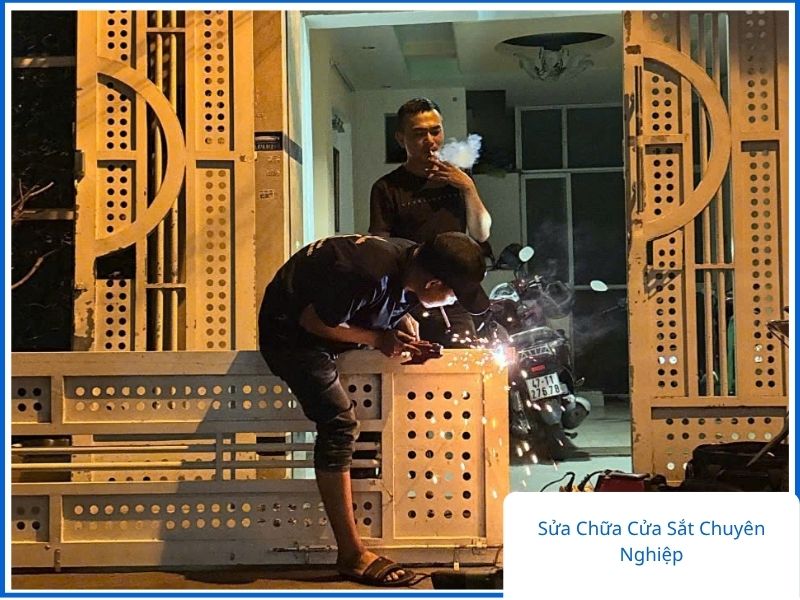 Sửa chữa cửa sắt chuyên nghiệp tận nhà.
