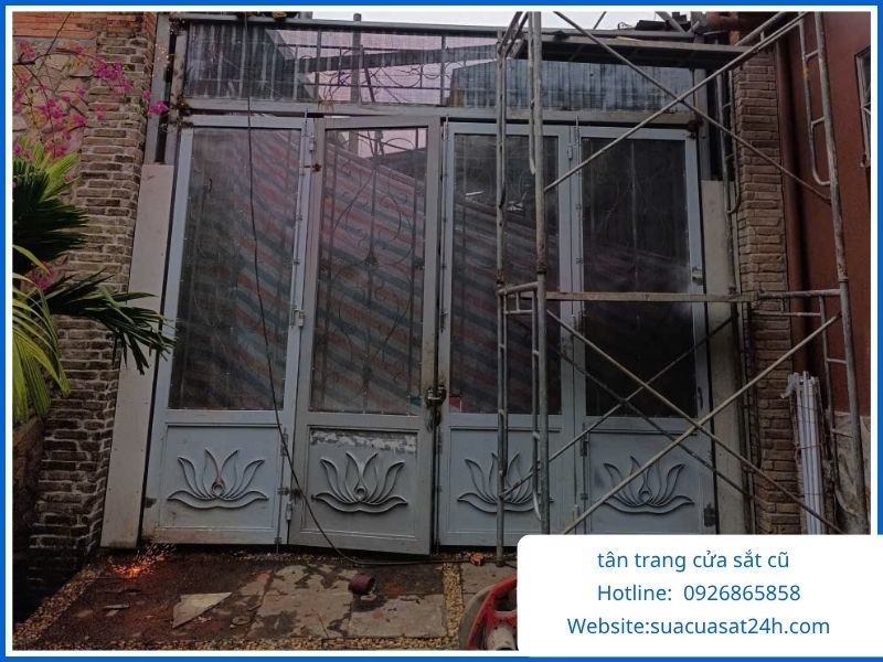 Dịch vụ tân trang cửa sắt cũ tại TPHCM, sơn chống rỉ chất lượng cao