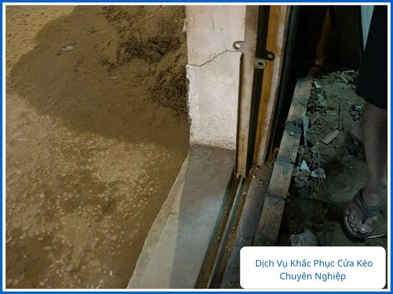 Dịch vụ khắc phục cửa kéo bị lệch ray chuyên nghiệp tại TPHCM