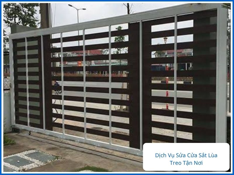Dịch vụ sửa cửa sắt lùa treo tận nơi chuyên nghiệp tại TPHCM
