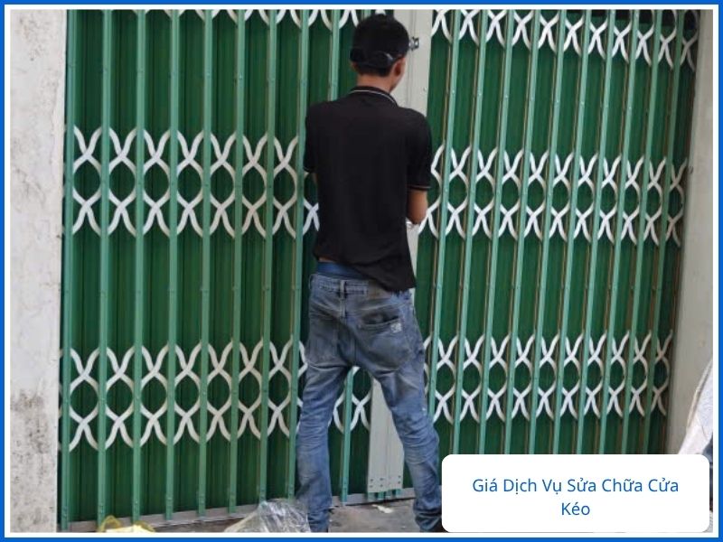Bảng báo giá dịch vụ sửa chữa cửa kéo sắt giá rẻ TPHCM