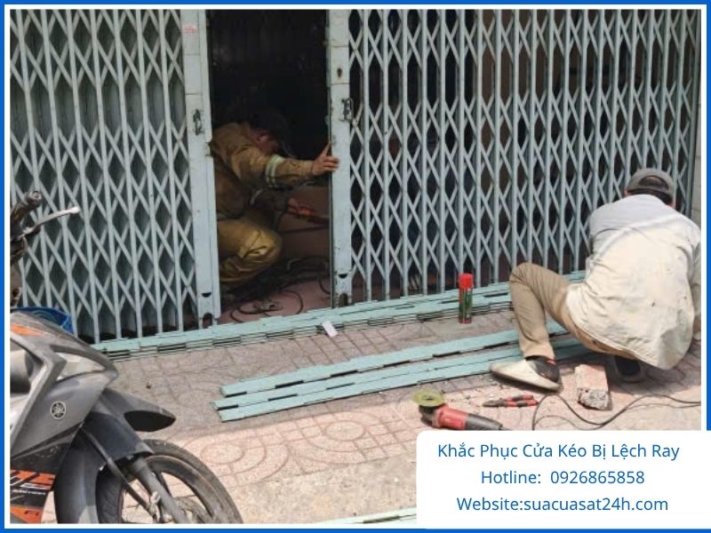 Khắc Phục Cửa Kéo Bị Lệch Ray Nhanh Chóng 24/7