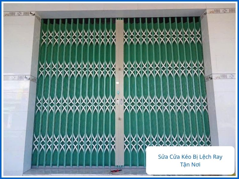 Dịch vụ sửa cửa kéo bị lệch ray tận nơi chuyên nghiệp TPHCM