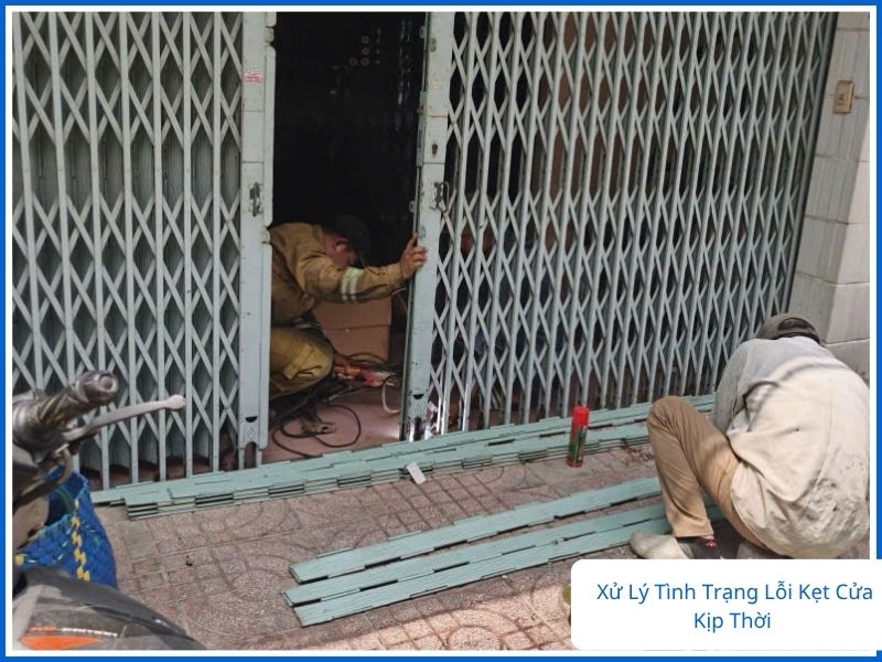 Xử lý tình trạng lỗi kẹt cửa kéo kịp thời tránh rủi ro
