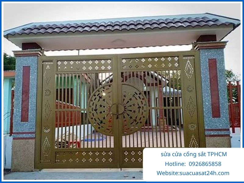 Dịch vụ sửa cửa cổng sắt TPHCM uy tín gọi có mặt ngay