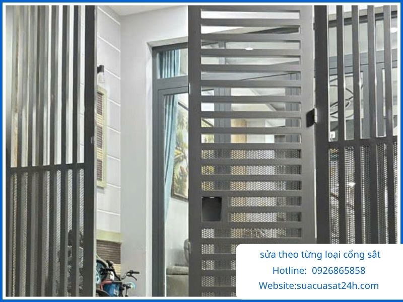 Nhận sửa chữa theo từng loại cổng sắt hộp pano CNC